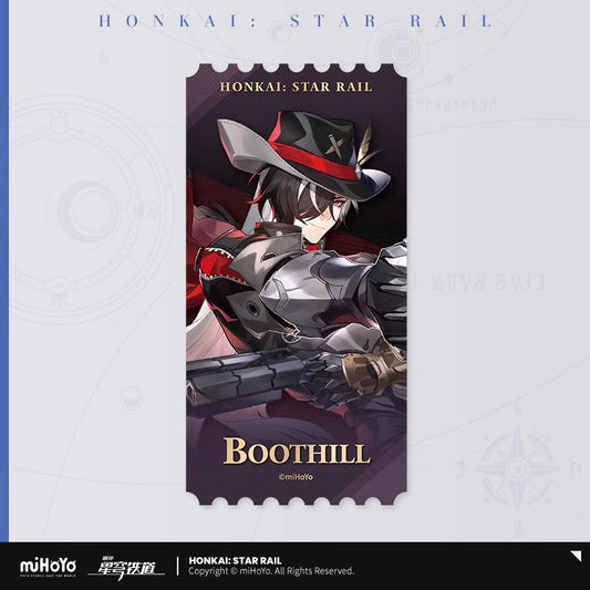 崩壊:スターレイル | Honkai: Star Rail Ticket Style Card Collection | A047