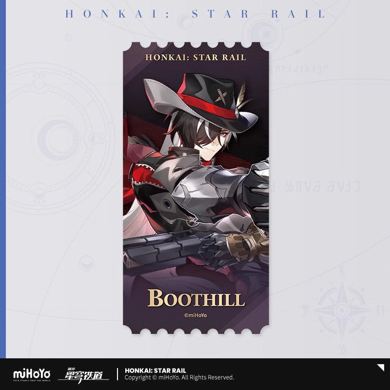 崩壊:スターレイル | Honkai: Star Rail Ticket Style Card Collection | A047