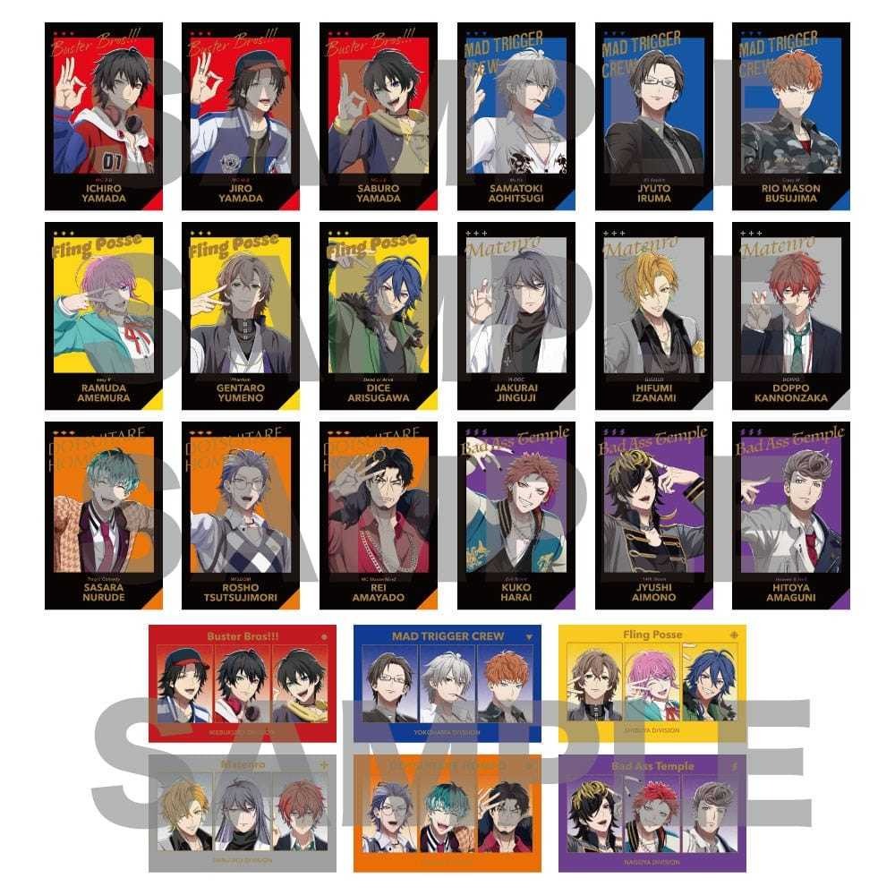 ヒプノシスマイク -Division Rap Battle- | Hypnosis Mic -Division Rap Battle- cheki style card (The movie ver.) | A034