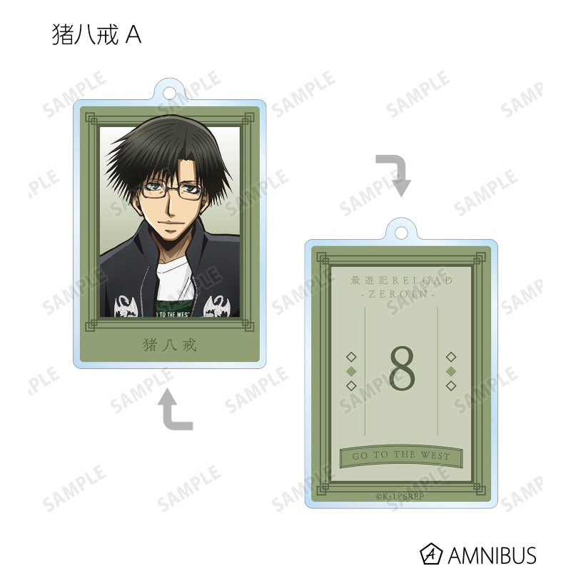 最遊記 | Saiyuki RELOAD -ZEROIN- New Illustration Kachoufuugetsu ver. acrylic keychain | 018
