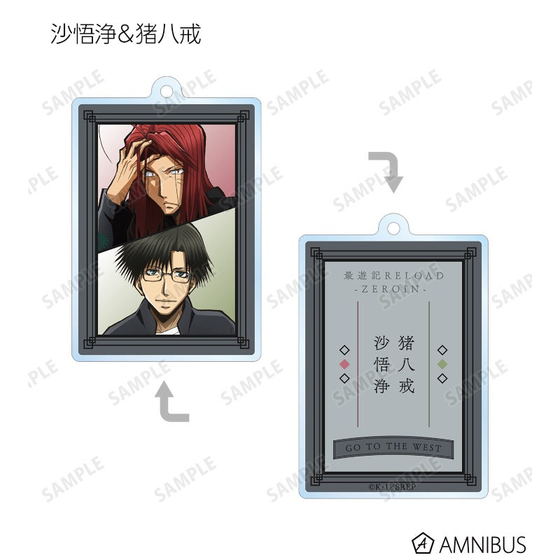 最遊記 | Saiyuki RELOAD -ZEROIN- New Illustration Kachoufuugetsu ver. acrylic keychain | 018