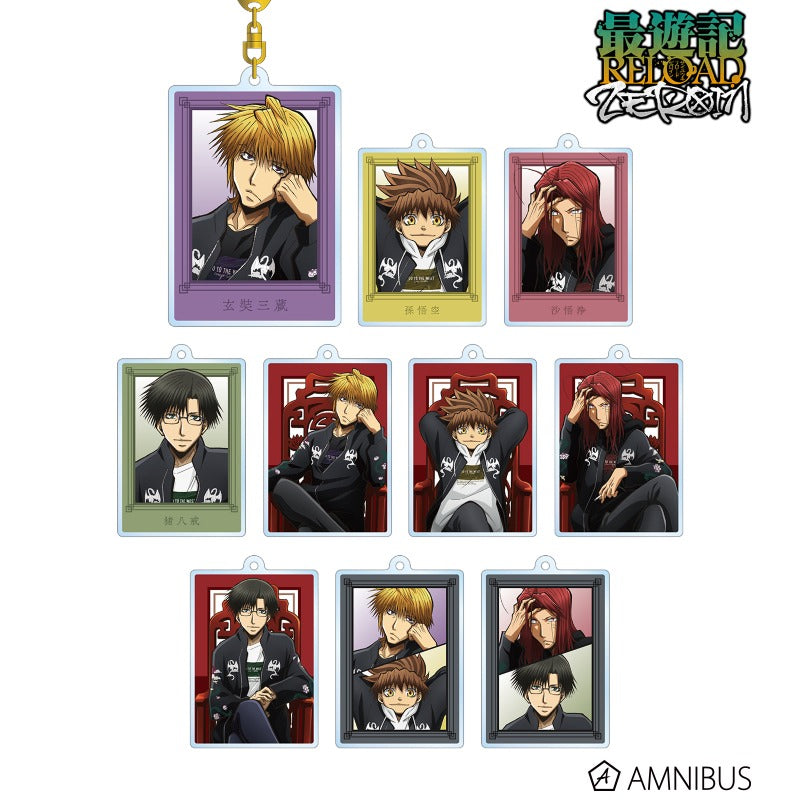 最遊記 | Saiyuki RELOAD -ZEROIN- New Illustration Kachoufuugetsu ver. acrylic keychain | 018