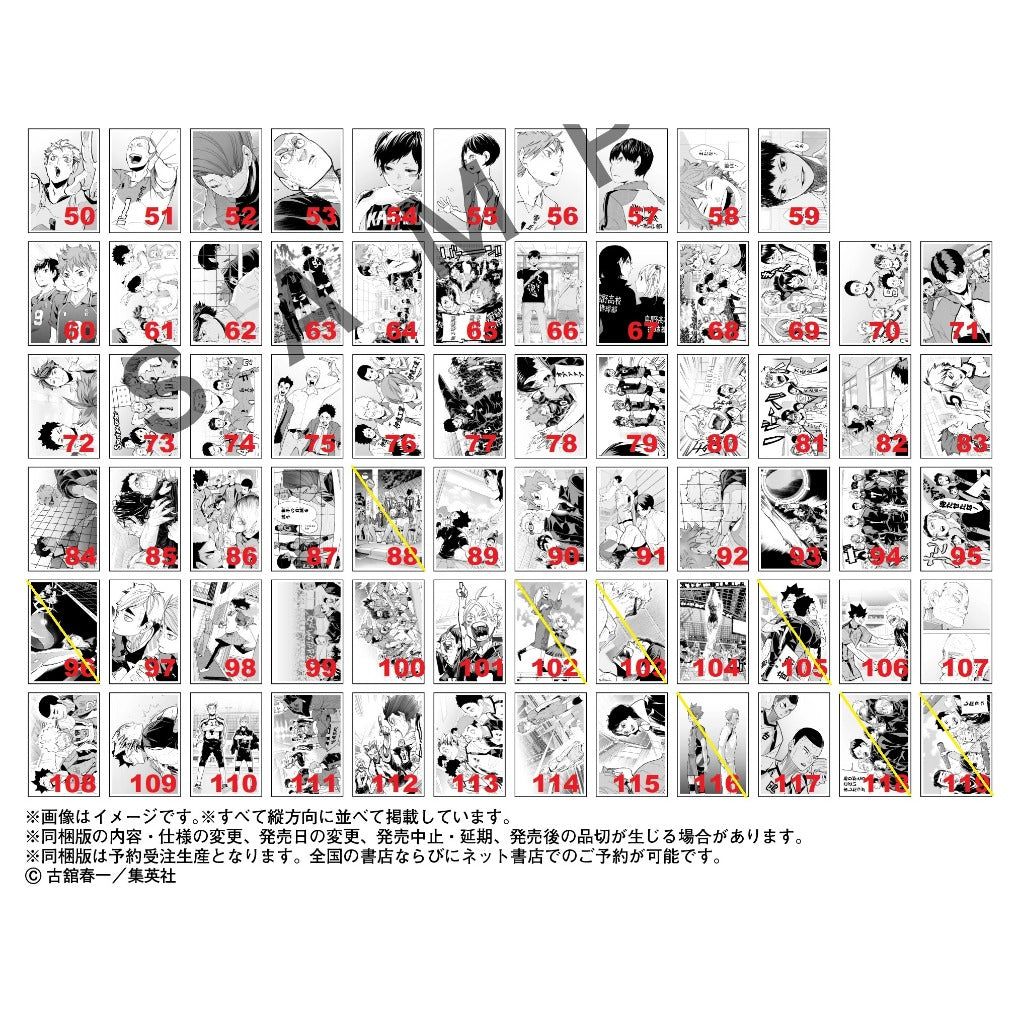 ハイキュー!! | HAIKYUU!! 10th Chronicle SNAPSHOT STYLE PHOTO CARD | 0012