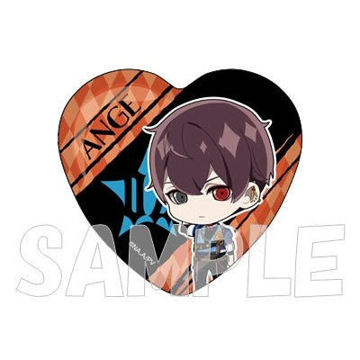 ヴィジュアルプリズン | Visual Prison Heart-shaped Badge | 079