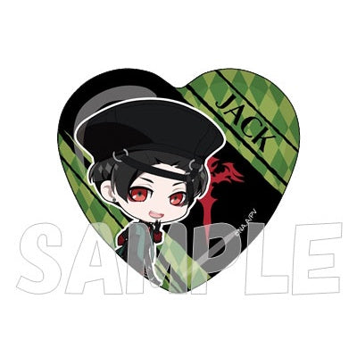 ヴィジュアルプリズン | Visual Prison Heart-shaped Badge | 079
