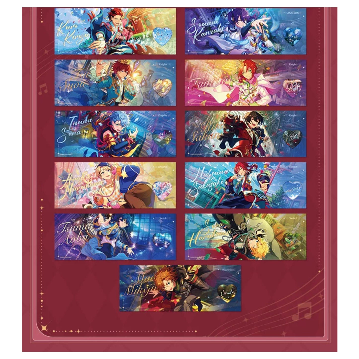 あんさんぶるスターズ！！| Ensemble Stars！！commemorative ticket Vol. 2 | A098