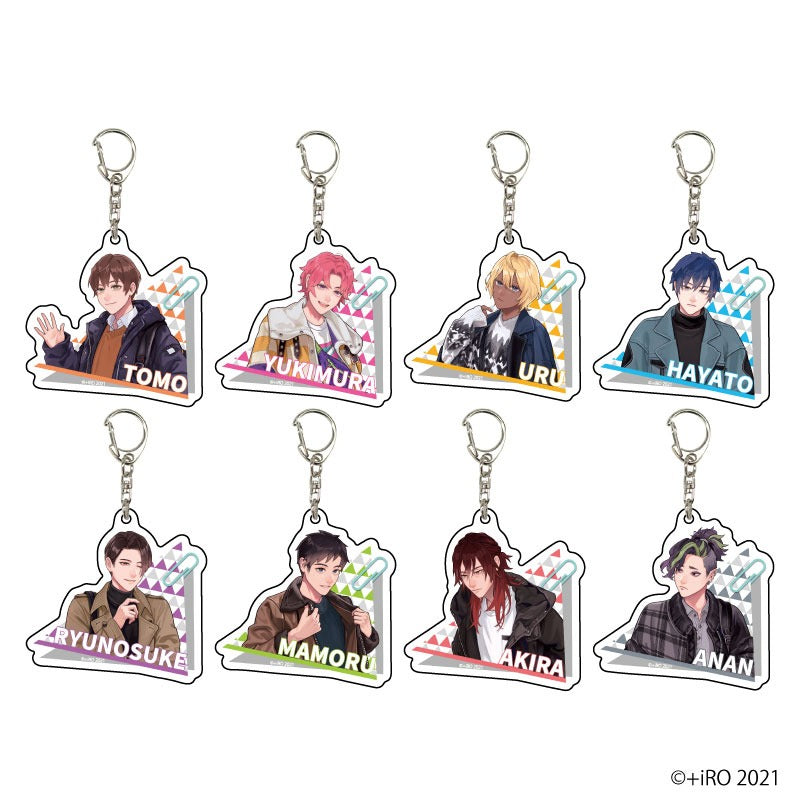 オールラッシュ!! | ALL RUSH!! Company Trip ver. New Illustration acrylic keychain | 019