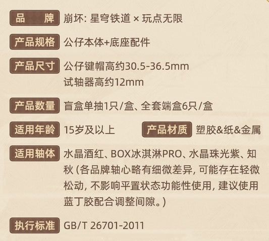 崩壊：スターレイル | Honkai: Star Rail KeyCap | 081