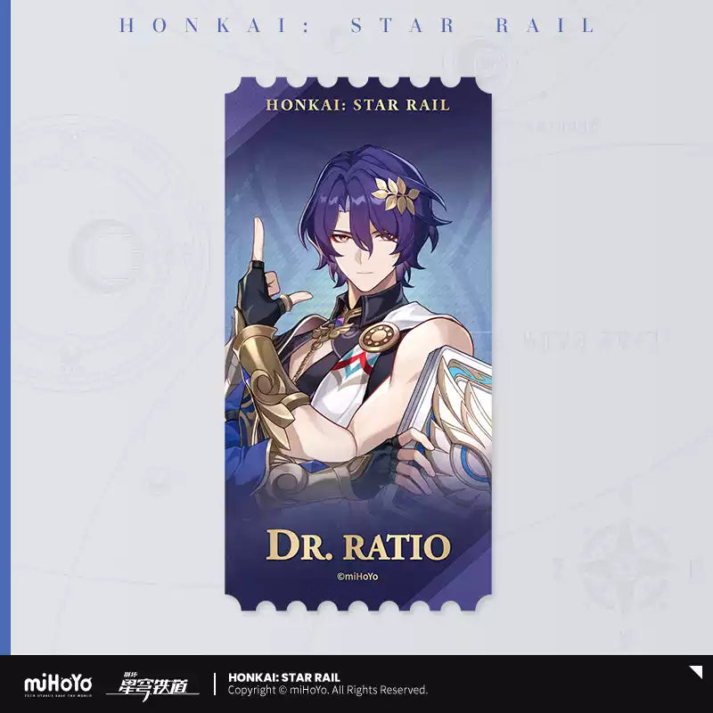 崩壊：スターレイル | Honkai: Star Rail Ticket Style Card Collection | A047