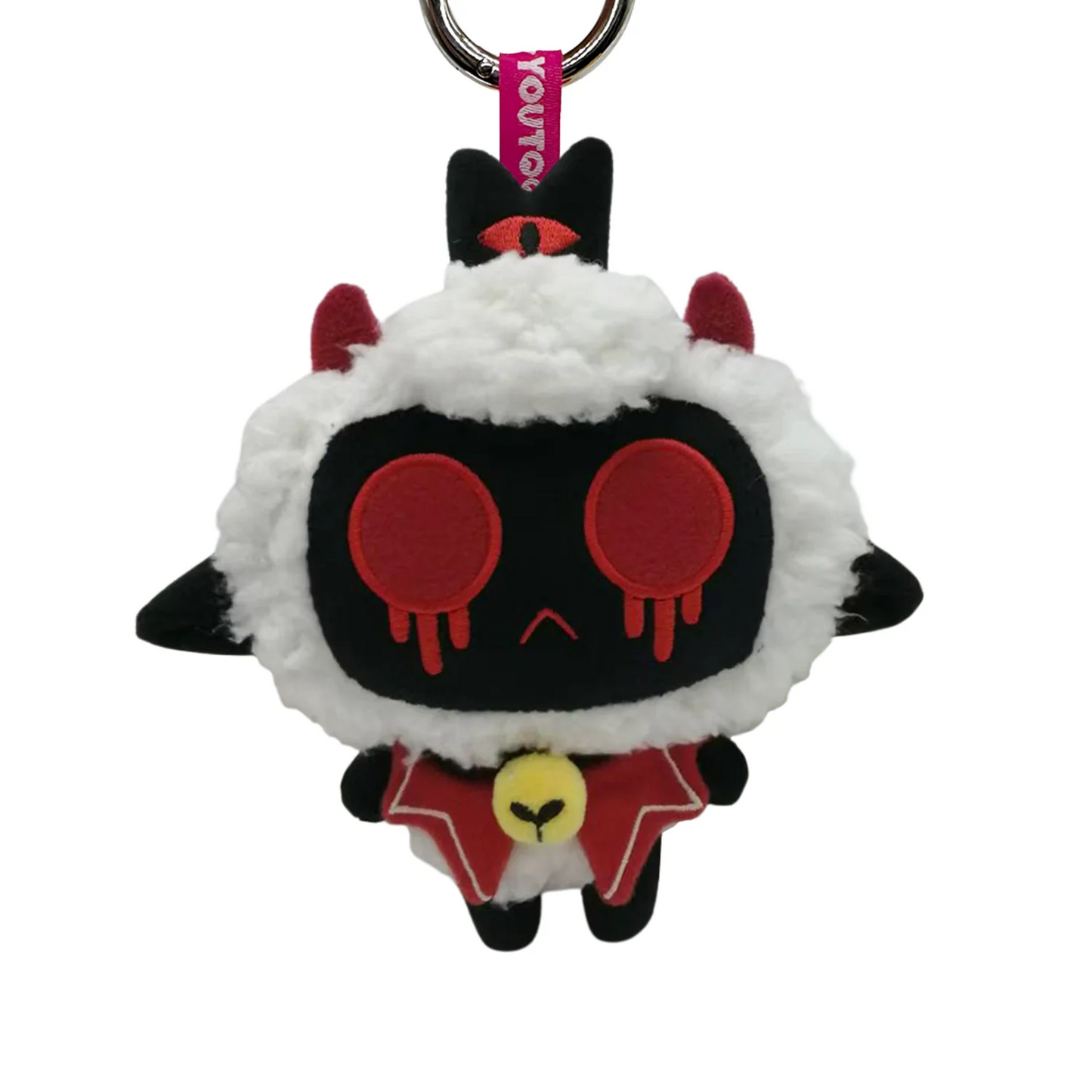 [PRE-ORDER] CULT OF THE LAMB | Mascot Keychain | P063