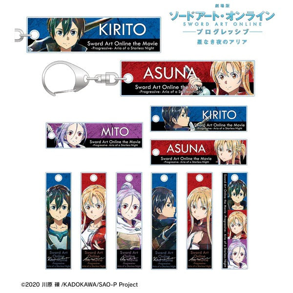 ソードアート・オンライン | Sword Art Online Progressive: Aria of a Starless Night TD Ani-Art keychain | 048