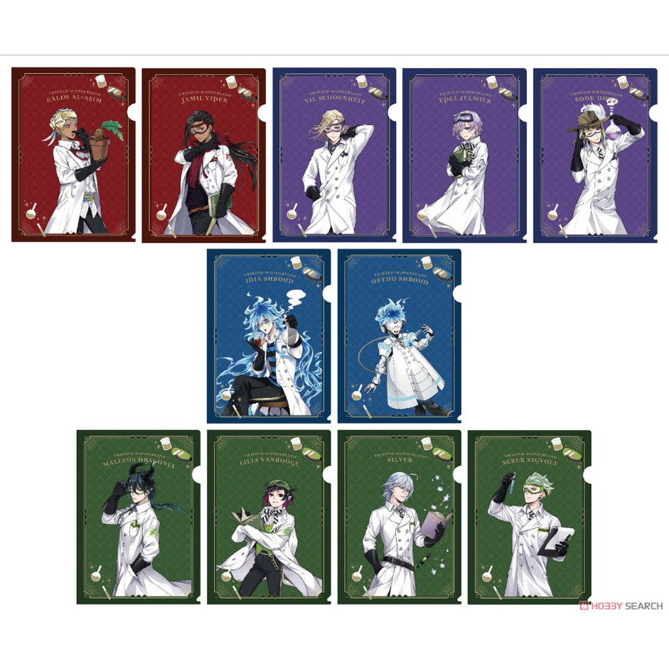 ディズニー ツイステッドワンダーランド | Disney Twisted Wonderland Lab coat ver. Clear file | 071