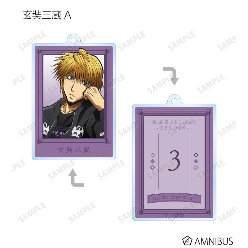 最遊記 | Saiyuki RELOAD -ZEROIN- New Illustration Kachoufuugetsu ver. acrylic keychain | 018