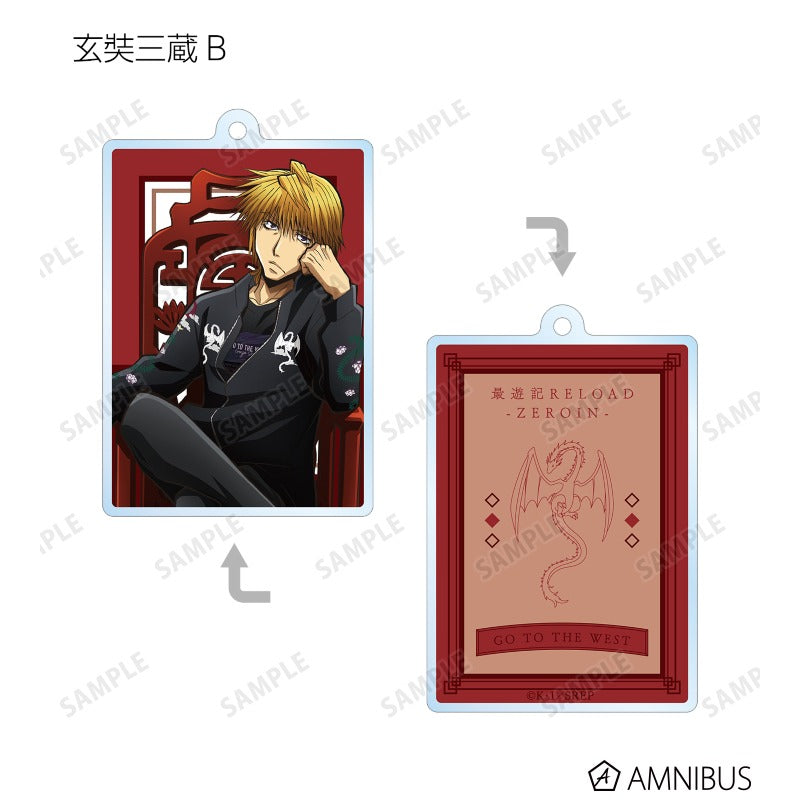 最遊記 | Saiyuki RELOAD -ZEROIN- New Illustration Kachoufuugetsu ver. acrylic keychain | 018