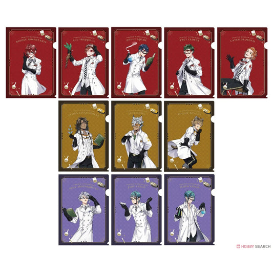 ディズニー ツイステッドワンダーランド | Disney Twisted Wonderland Lab coat ver. Clear file | 071