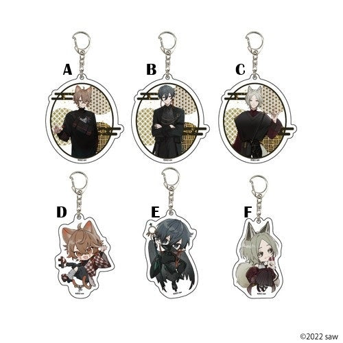 猫又(sd) | 「saw」02/ Hyakki Gakuto ver. New Illustration Acrylic Keychain | 216