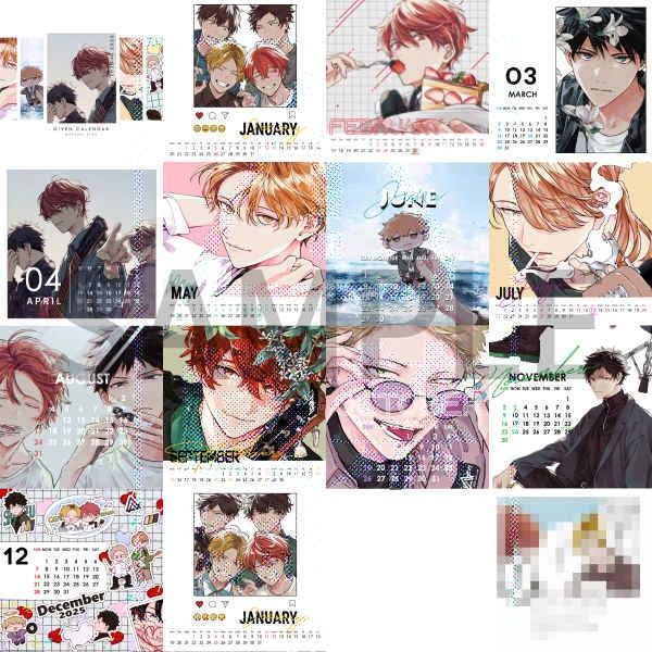 ギヴン | Given- 2025 Calendar | 202
