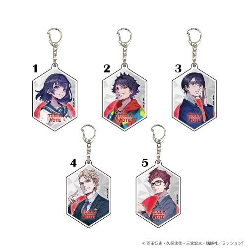テスラノート | Tesla Note 01/ Anime ver.- Acrylic Keychain | 221