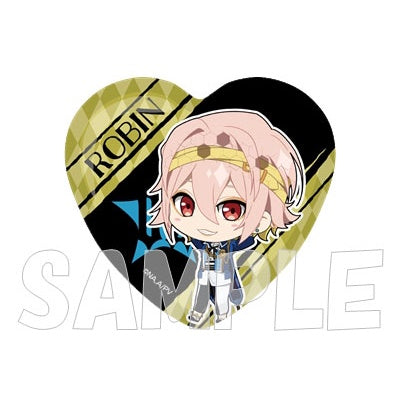 ヴィジュアルプリズン | Visual Prison Heart-shaped Badge | 079