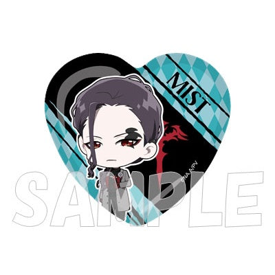 ヴィジュアルプリズン | Visual Prison Heart-shaped Badge | 079