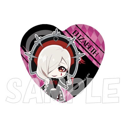 ヴィジュアルプリズン | Visual Prison Heart-shaped Badge | 079